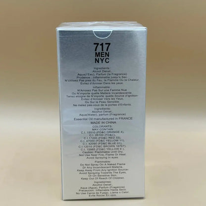 717 Men NYC Cologne for Men / Eau de Parfum Natural Spray Vaporizateur 3.4 oz - Perfume