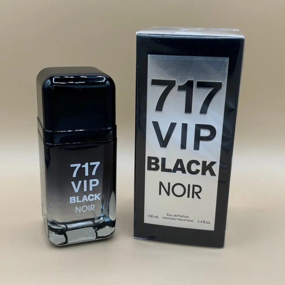 717 VIP Black Noir Modern Spicy Scent Men’s Perfume 3.4 fl oz - Perfume