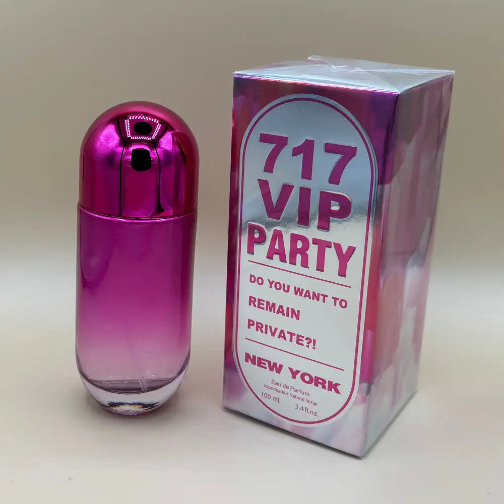 717 Vip Party Eau De Parfum Natural Spray Fresh Floral Scent 3.4 fl oz - Perfume