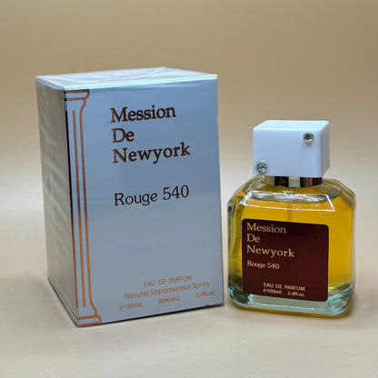 Mession De Newyork Rogue 540 Eau de Parfum Natural Spray Vaporizateur 3.4 oz