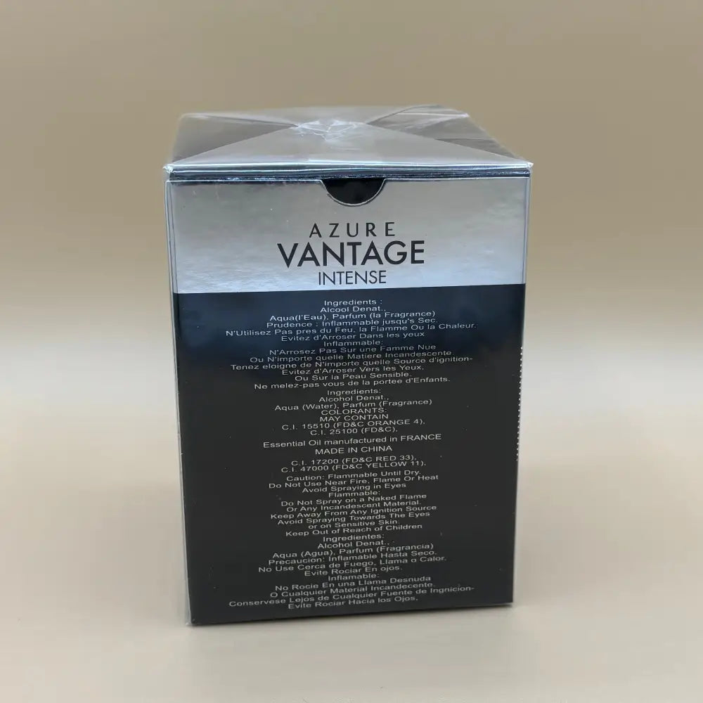 Azure Vantage Intense for Men Eau De Parfum 3.4 fl oz - Perfume