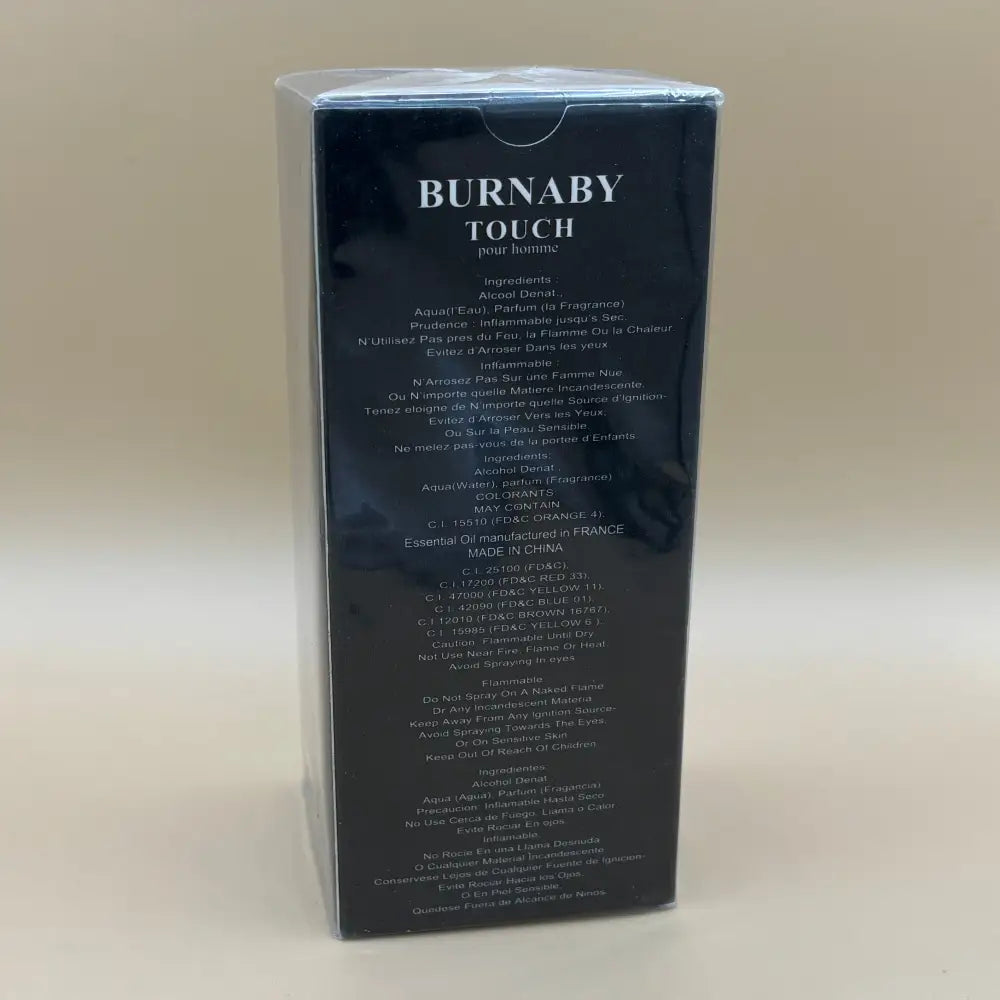 Burberry Touch by Burberry for Men Eau de Toilette Spray 3.3 fl oz - Perfume