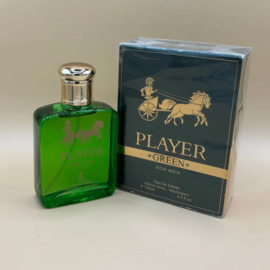 Fragrance Couture Player Green for Men Eau De Toilette 3.4 fl oz - Perfume