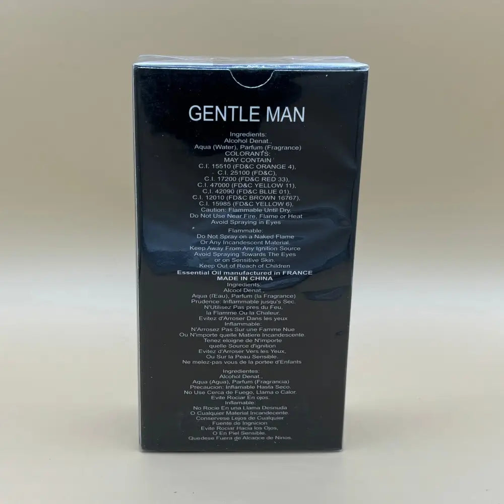 Gentle Man Secret Plus Eau de Parfum Cologne Perfume 3.4 fl oz - Perfume