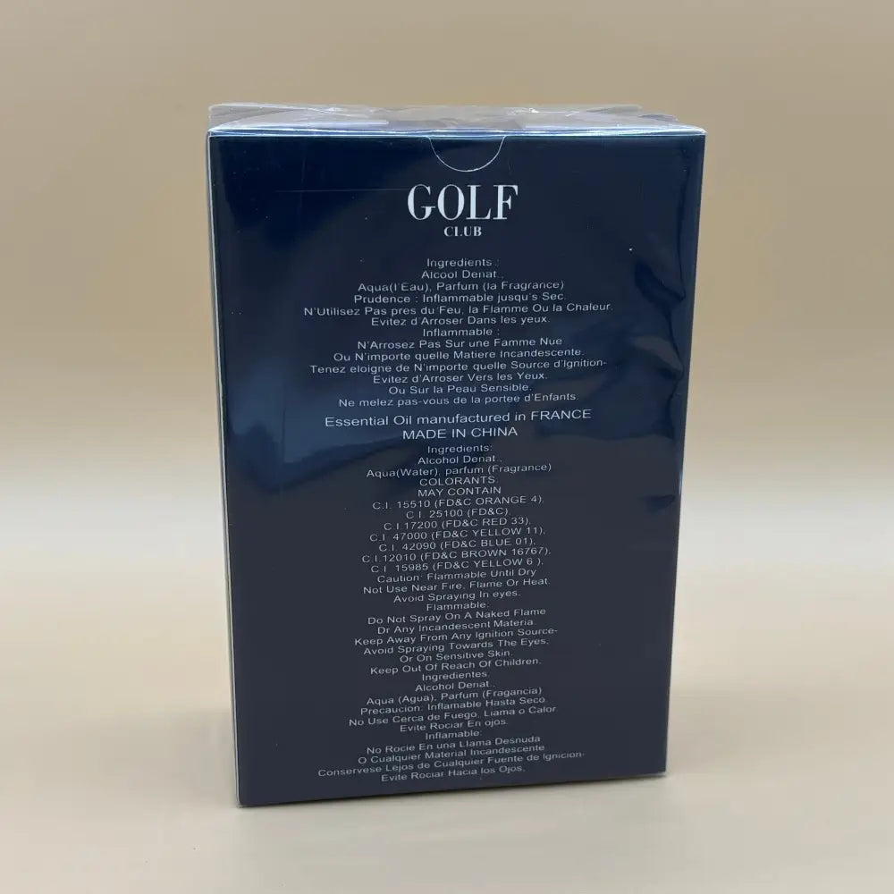 Golf Club Mens Perfume Eau De Parum 3.4 fl oz - Perfume