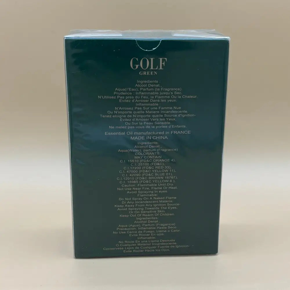 Golf Green Mens Perfume Eau De Parum 3.4 fl oz - Perfume