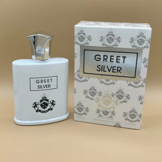 Greet Silver Eau De Parfum Spray For Men 3.4 fl oz - Perfume