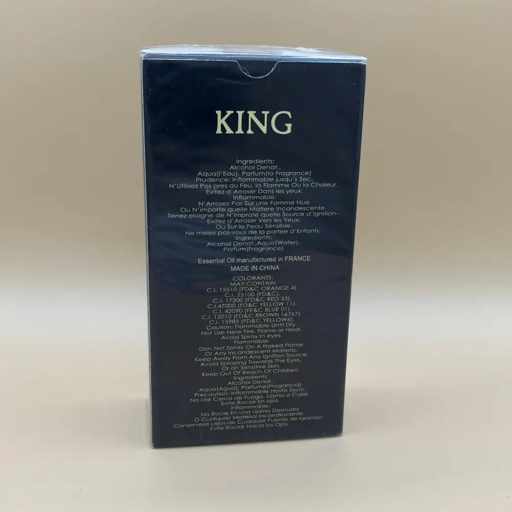 King Eau De Parfum Cologne Perfume Secret Plus 3.4 fl oz - Perfume