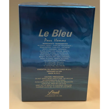 Le Bleu Pour Homme Eau De Parfum Vaporisateur Natural Spray 3.4oz - Perfume