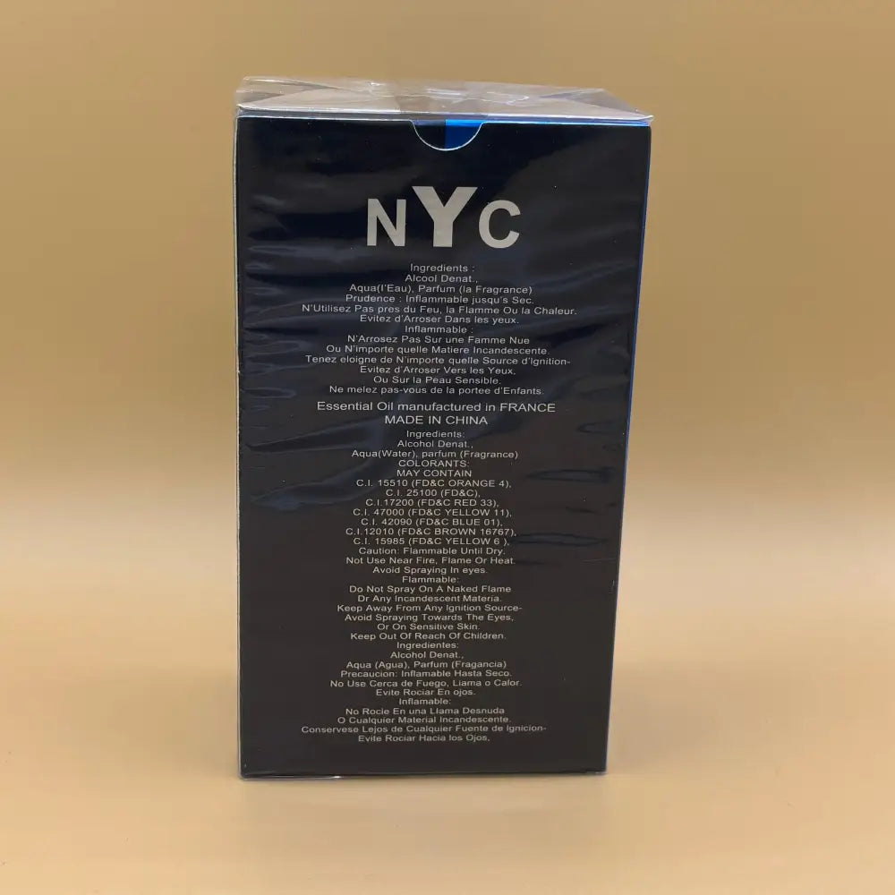 NYC For Men Secret Plus Eau de Toilette Cologne Perfume 3.4 fl oz - Perfume