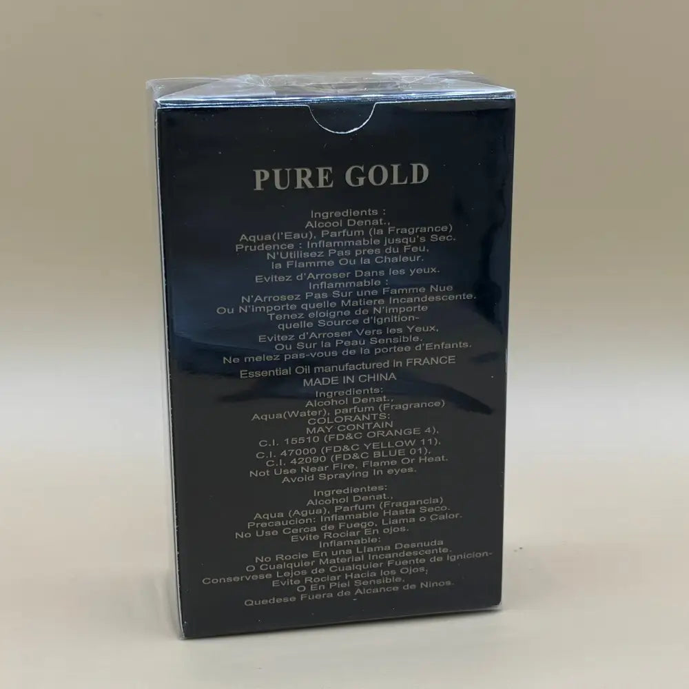 Pure Gold Men Secret Plus Eau de Parfum Cologne Perfume 2.72 fl oz - Perfume