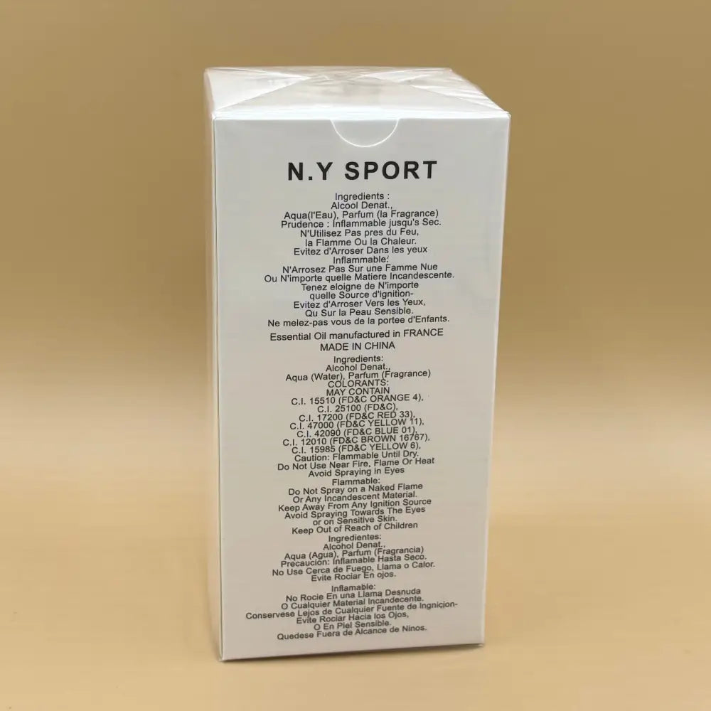 SP N.Y Sport Pour Homme by Secret Plus 3.4 fl oz - Perfume