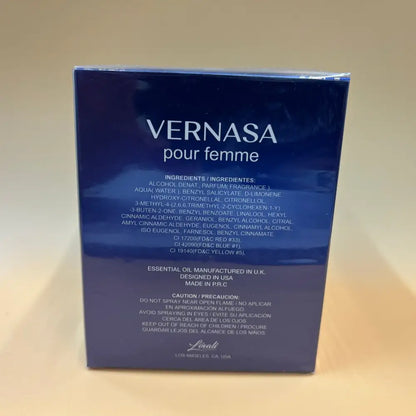 Vernasa Pour Femme Galaxy Blue Eau De Parfum Natural Spray 3.4 fl oz - Perfume