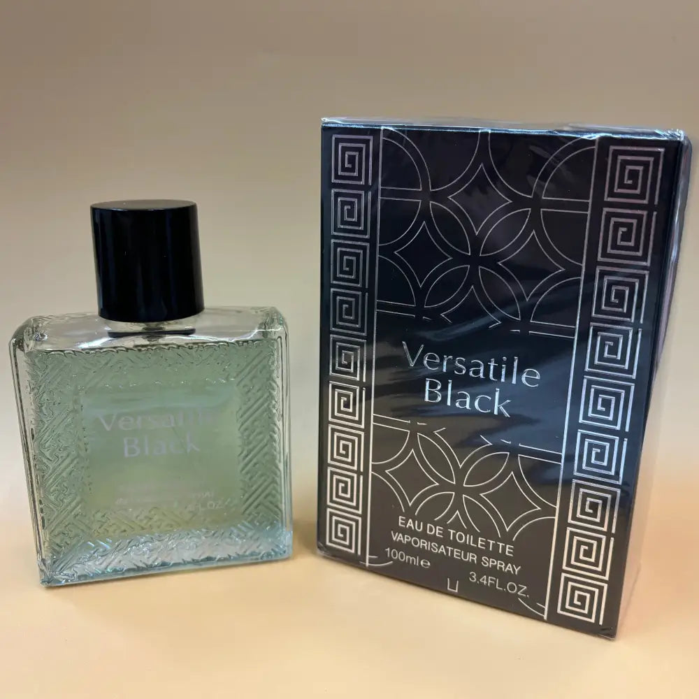 Versatile Black Eau De Toilette Natural Spray Vaporisateur 3.4 fl oz - Perfume