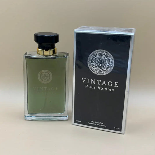 Vintage Pour Homme Eau de parfum Spray for Men By Secret Plus 3.4 fl oz - Perfume