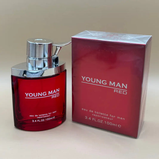 Young Man Red Secret Plus Eau de Toilette Cologne Perfume 3.4 fl oz - Perfume